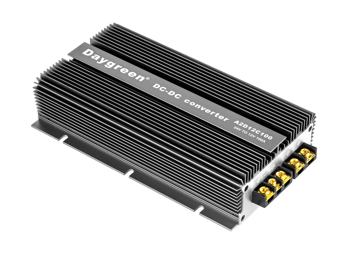 24V to 12V 100A 1200W DC DC降圧コンバータ電圧レギュレータ、ACCスイッチ付3年間保証
