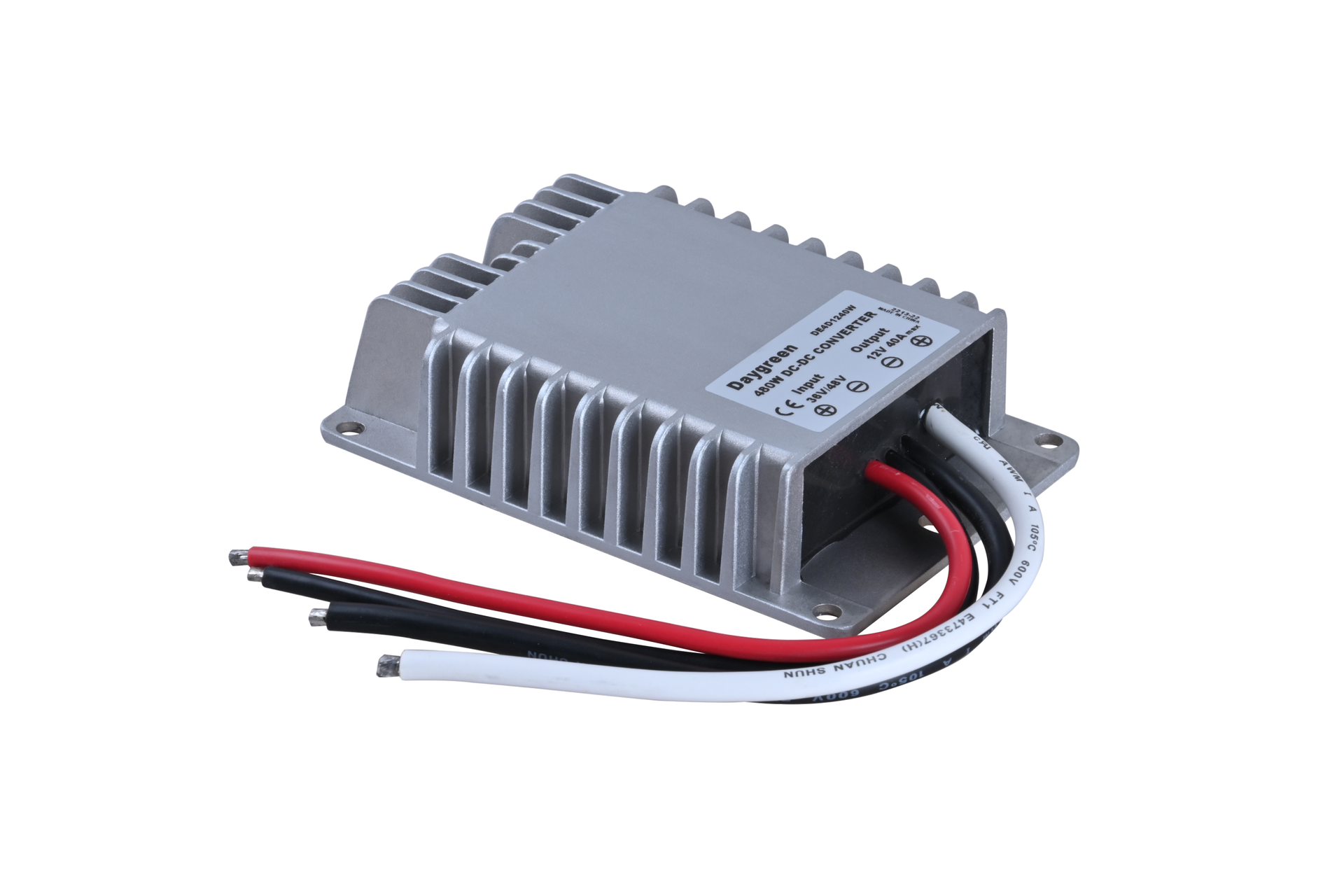 36V 48V to 12V 40A 480W DC DC Step Down Converter Voltage